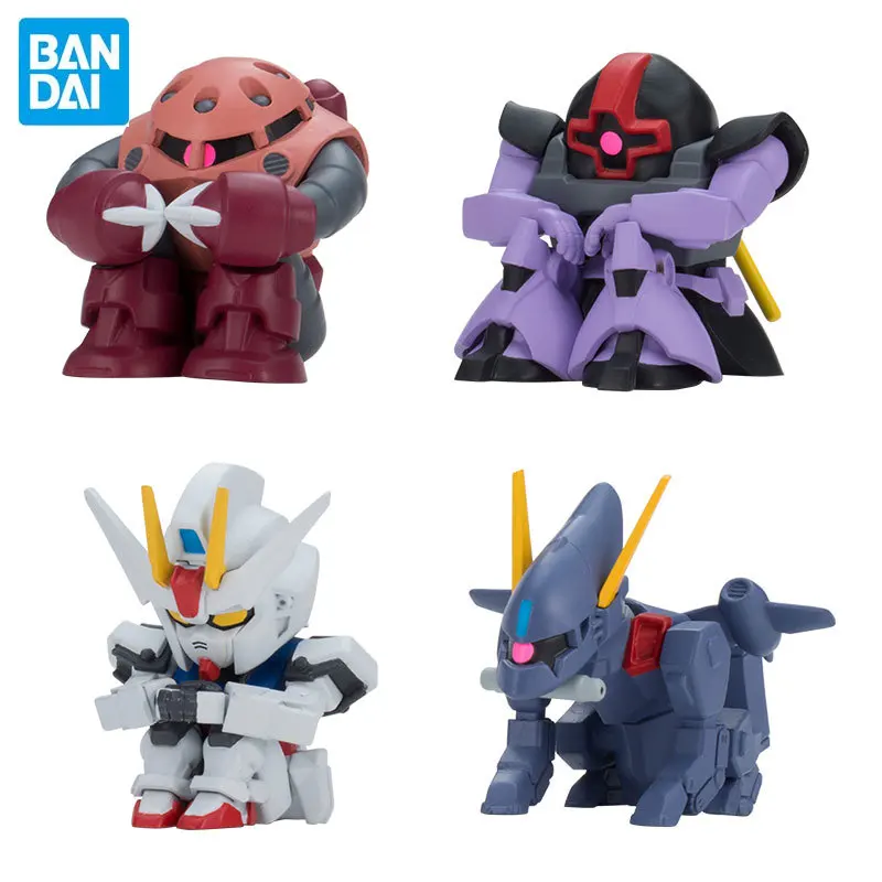 

Bandai Original Genuine Gashapon GUNDAM Anime Figure Magic Crab Dom Strike BuCUE Action Figure Toys for Boys Girls Kids Gift
