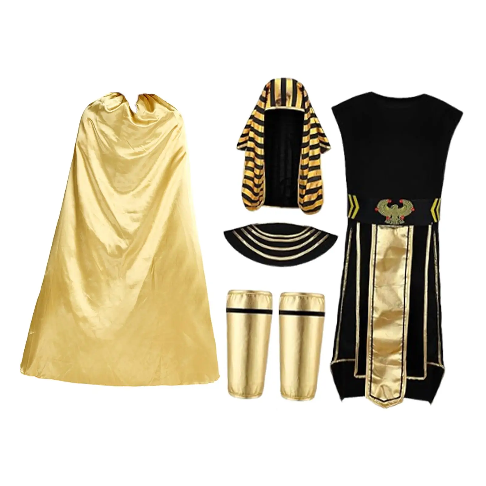 Männliches ägyptisches Kostümzubehör Maskerade Filmthema Club Karneval Cosplay