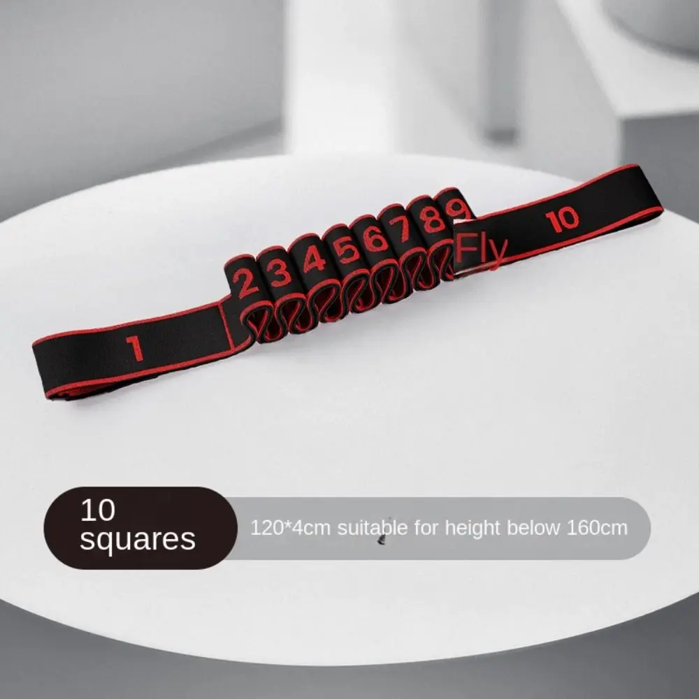 8/10/12 Grid Yoga Resistance Band Elastic Yoga Training Fitness Resistance Bands Textile Cotton Crossfit Exercise