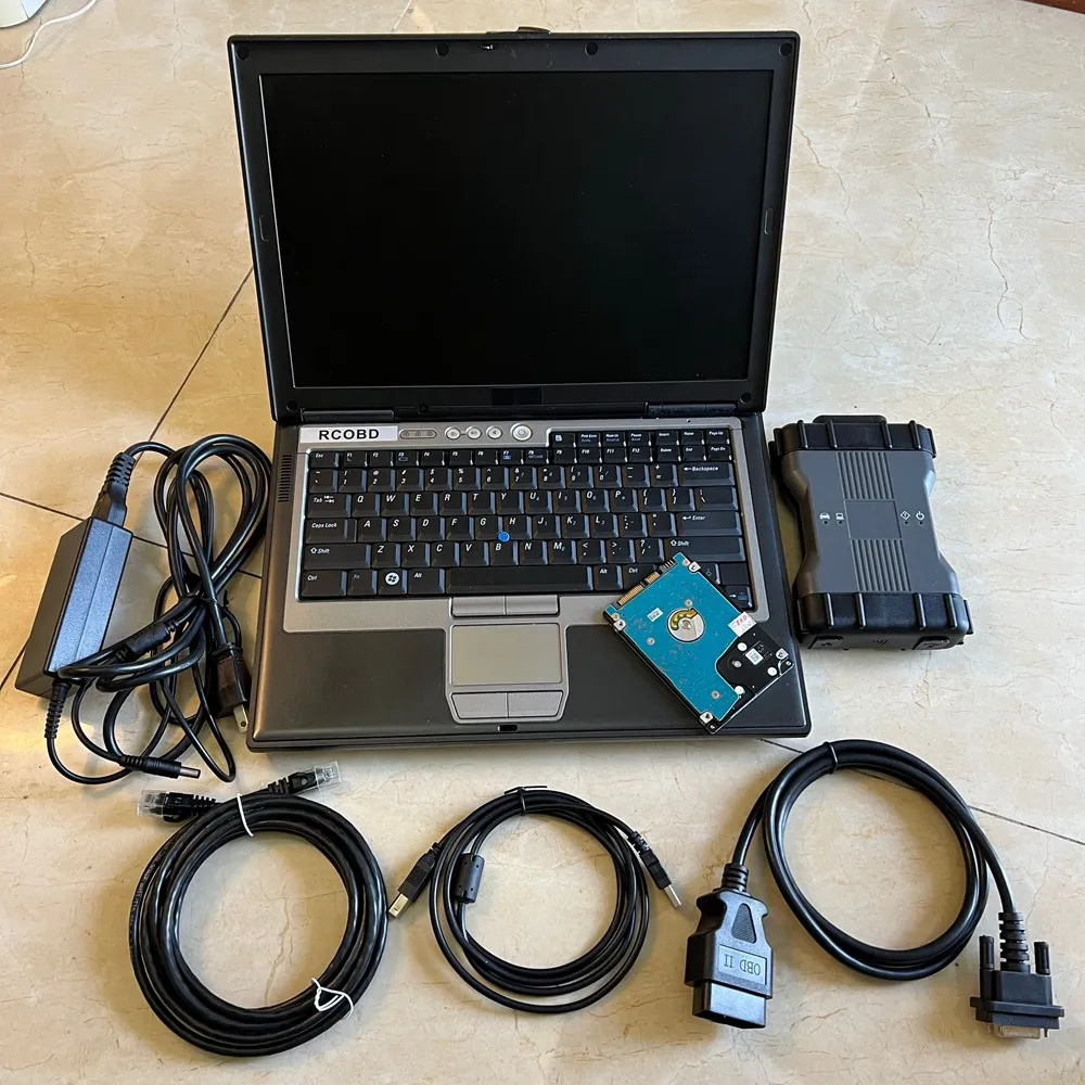 2026.09V Newest SSD HDD for MB Star Sd C6 Software in D630 Laptop Ready to Work for Mercedes Star C6 Diagnosis