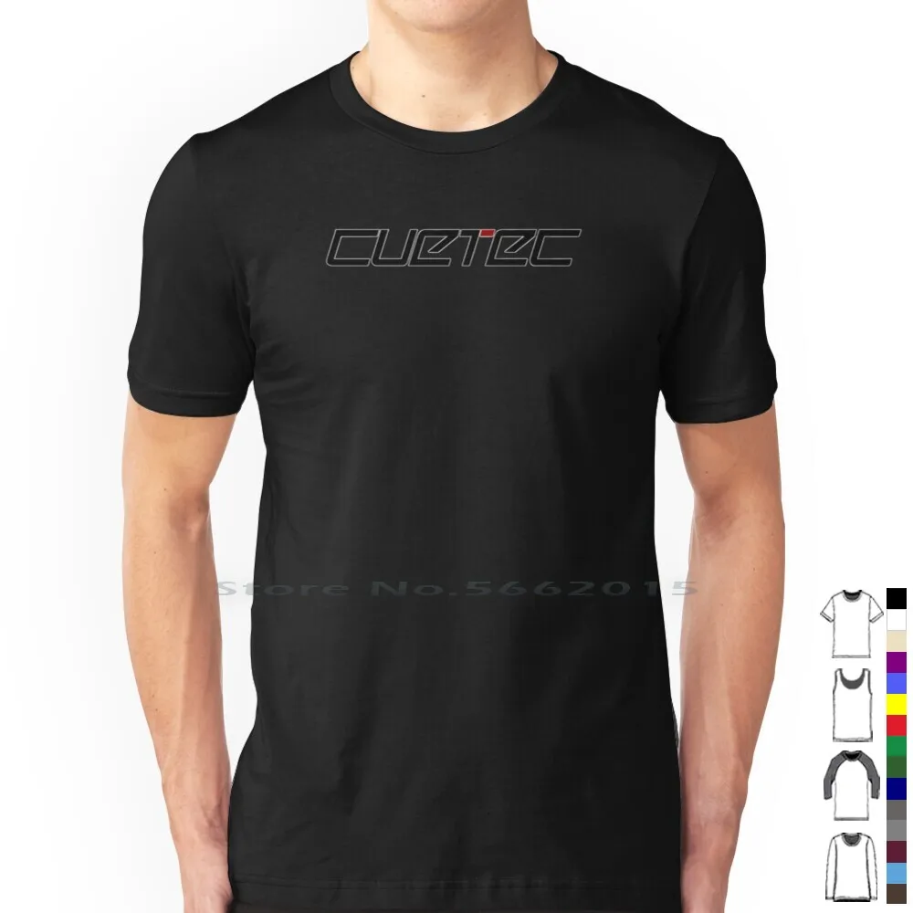 Nsm200 Cuetec Full Logo Emblem 100% Cotton T Shirt No Scope Media 8 Ball 9 Ball Billiards Shane Van Boening Cuetec Cue Tec Cue