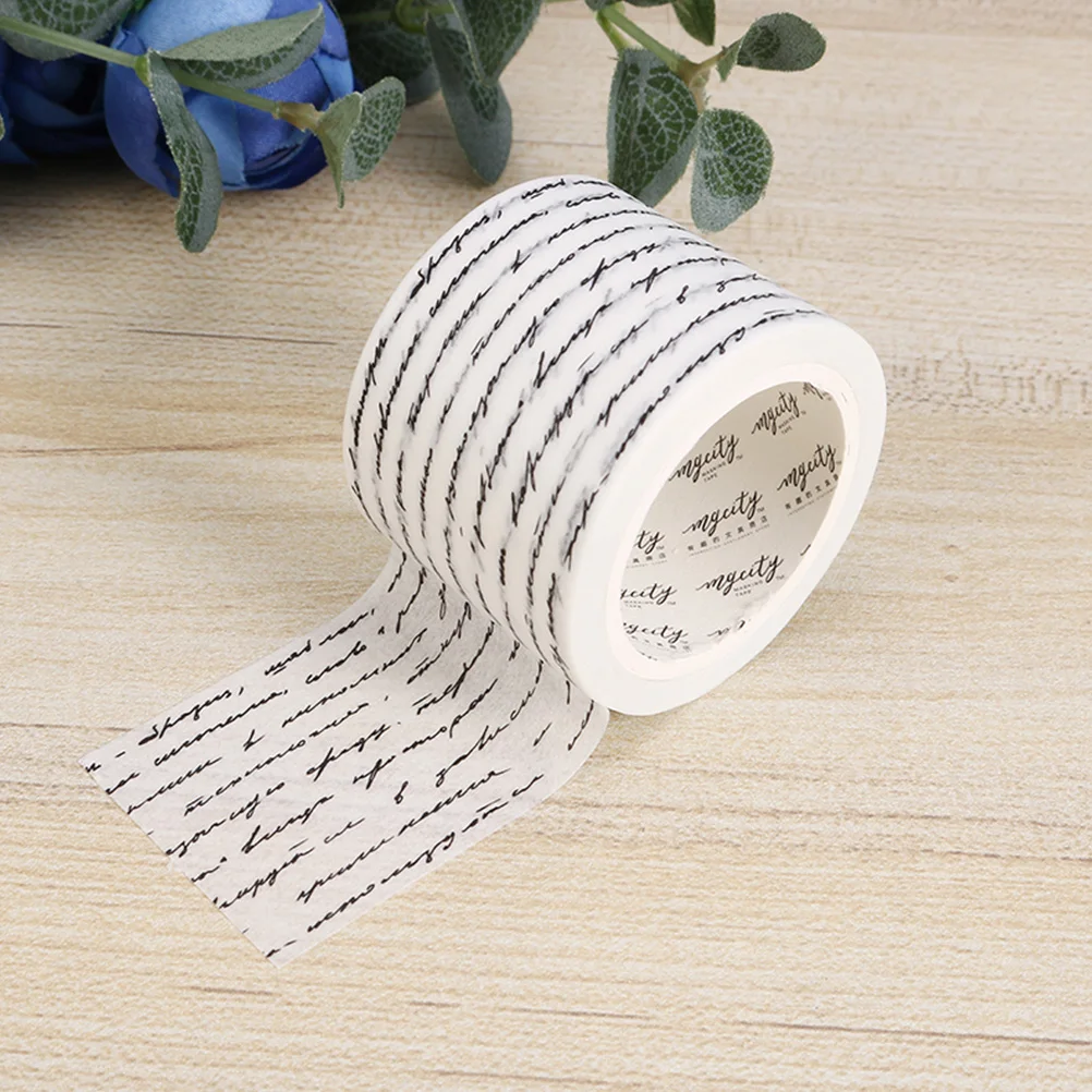 

2 Rolls Gothic Washi Tape Set Decorative Scrapbook Diy Paper Tapes Adhesive Gift Wrapping Craft Project Supplies