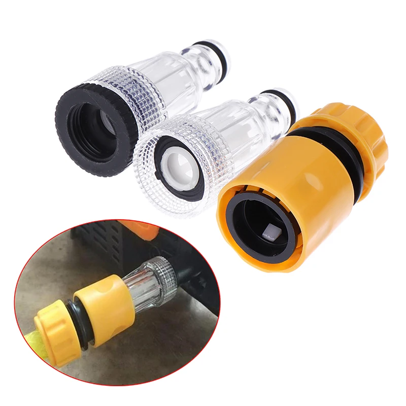 New！Thread Faucet Quick Connector Car Washing Machine Water Filter High Pressure Washer Garden Pipe Hose Adapter
