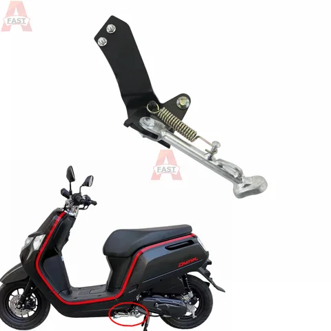 MOFO For Honda DIO AF74 AF75 AF77 AF78 AF79 motorcycle scooter Iron material Side Support Side Kickstand Motorcycle Accessories