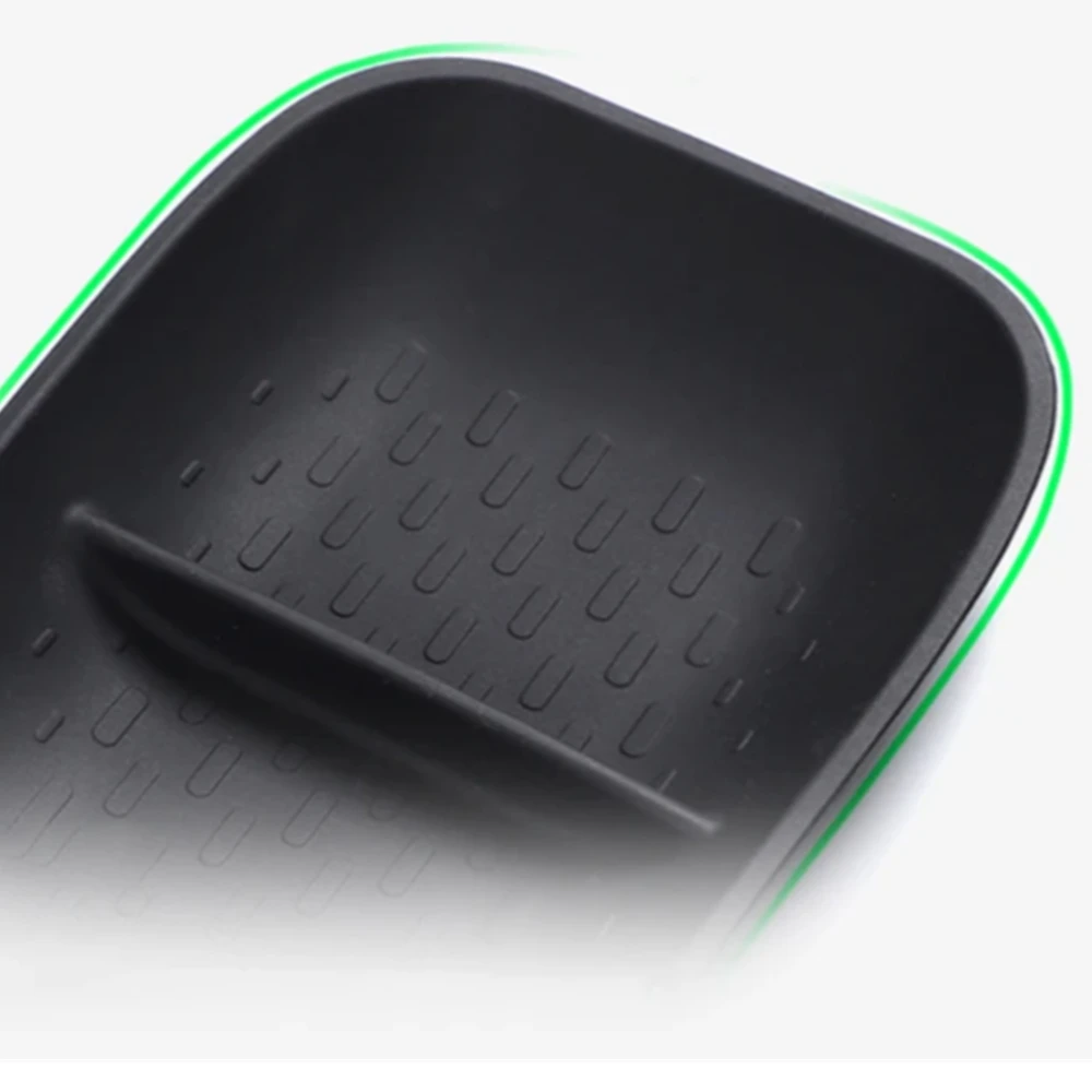 

Car Console Armrest Lower Container Storage Box for Benz Smart Elf #1 2022 Silica Gel Central Storage Organizer Tray Accessories