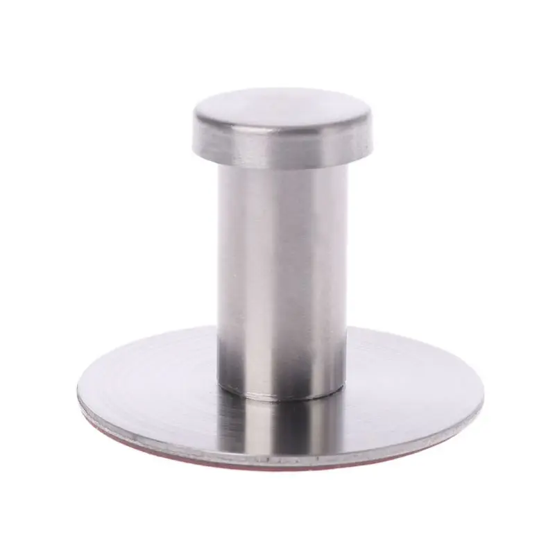 2025 New Stainless Steel Round Without Drilling Self Adhesive Wall Mounted Towel Clothes