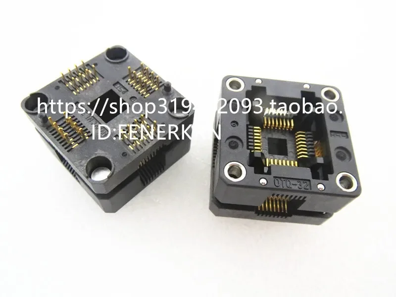 

OTQ-32-0.8-002 OTQ-32-0.8-003 QFP32 IC Испытательное сиденье Испытательный стенд Испытательная розетка Сиденье для программирования