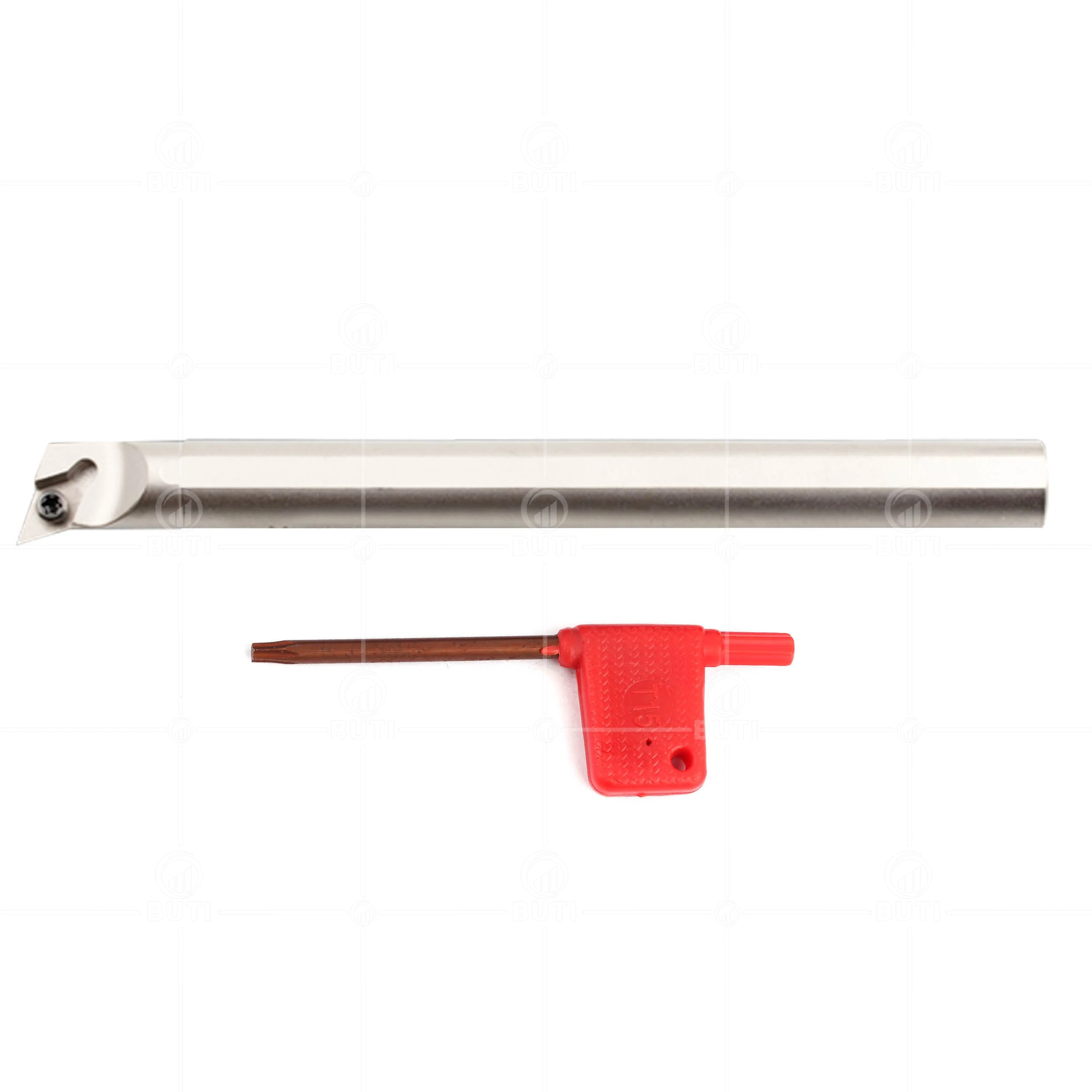 Imagem -03 - Deskar-cnc Shockproof Turning Tool Bar para Dsmt Corte Inserir Arbor Branco Porta-ferramentas com Pequeno Furo 100 Original Sdqcr Sdqcl