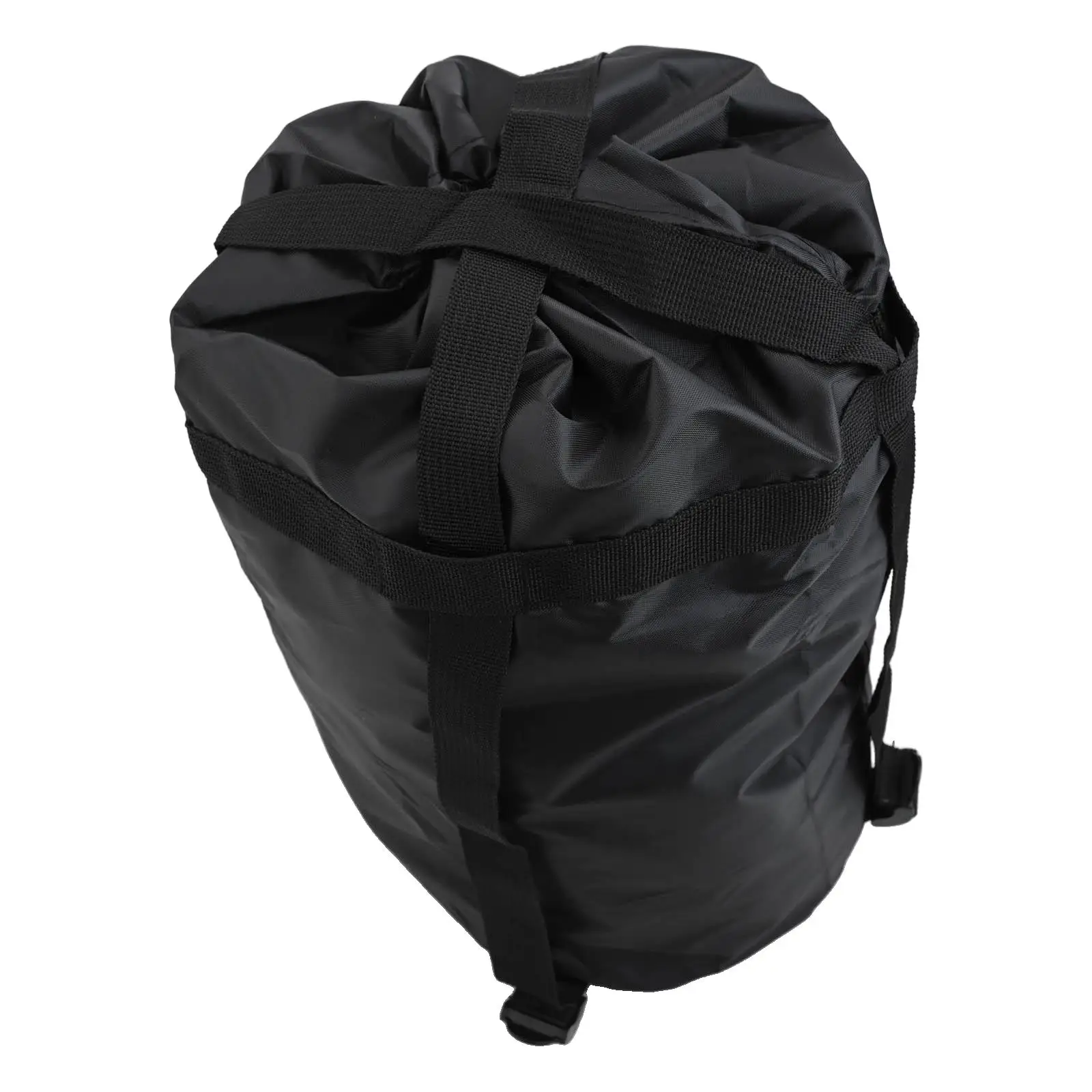 Bolsa de dormir bolsa de almacenamiento 43x23x23cm bolsas negras senderismo gran capacidad viaje bolsa de compresión impermeable Camping al aire libre
