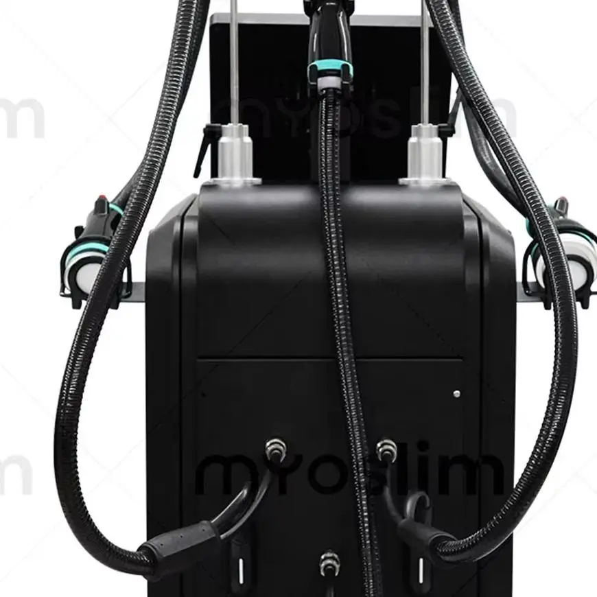 Myoslim RF Magnetic Fat Reduction Body Sculpting Machine Fat Burning Muscle Stimulator Slimming Beauty Equipment Skin Tightening