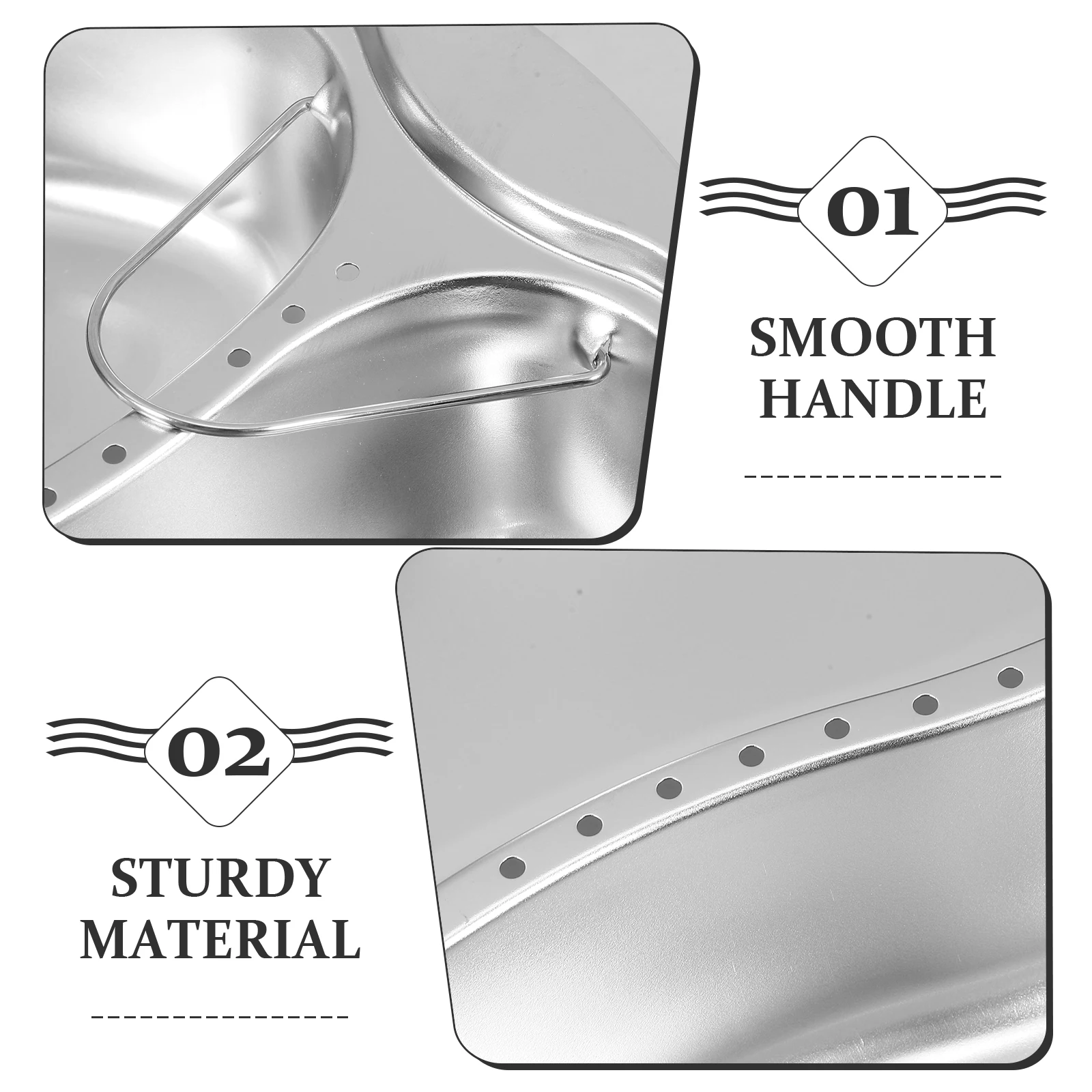 

Stainless Steel Steamer Basket for Rice Cooker Large Capacity Heavy Duty Food Steaming Tray Household Steam Rack for Vegetables