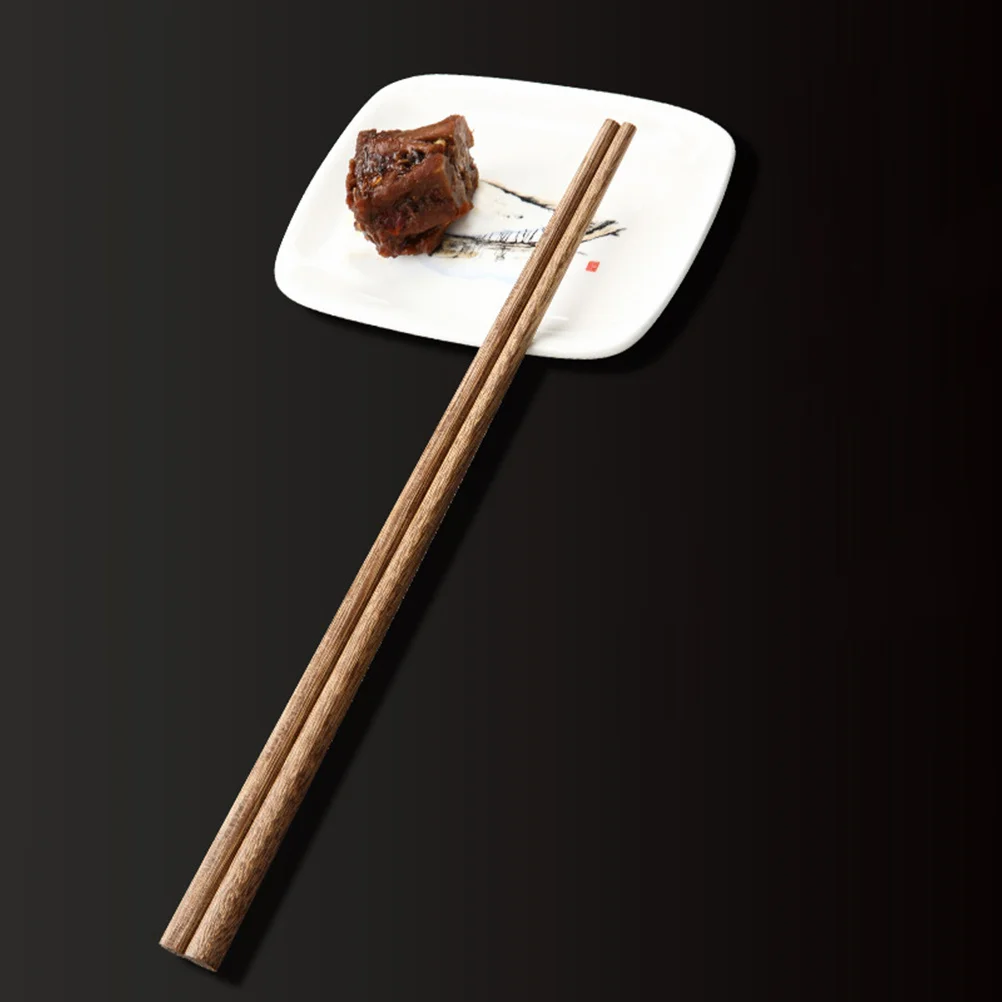 

10 pcs Box Rosewood Chopsticks Extra Long Lightweight Solid Wood Reusable Sushi Utensils For Hot Pot Cooking Chinese Japanese