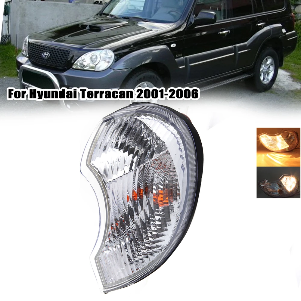 Front Corner Turn Singal Light for Hyundai Terracan 2001 -2006 accessories Driving Signal With Lamps corner lights Headlamp