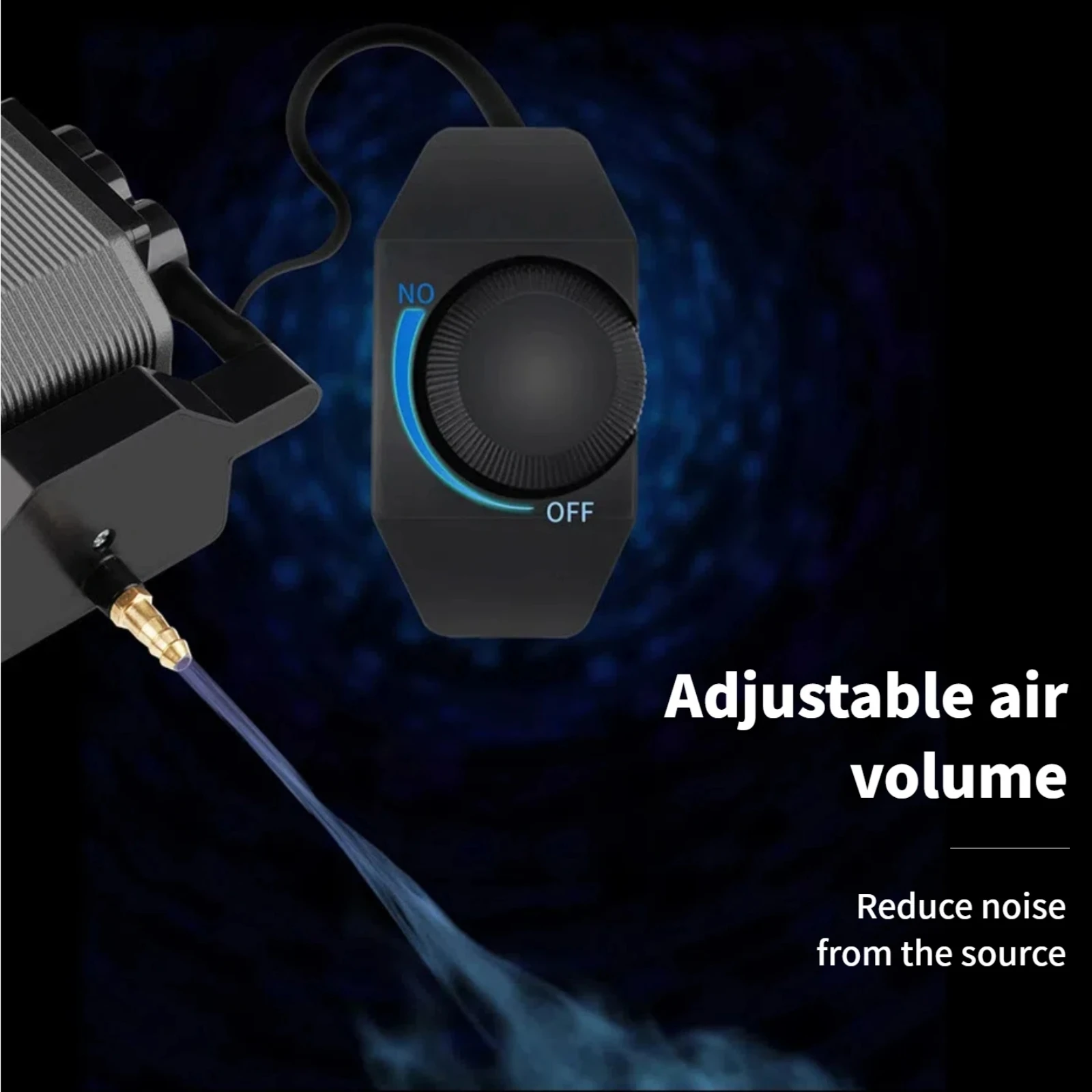 Air Compressor 25W 110V 60L/Min Air Outputfor Air Assist Pump for Can Remove Smoke And Dust  Laser Cutting Engraving Machine