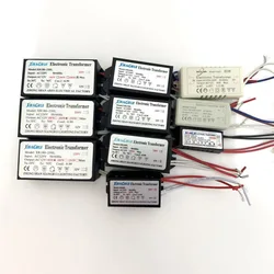 12V Power Supply 20W 40W 60W 80W 105W 120W 160W 180W 200W 250W Electronic Transformer 220V to 12V Adapter for Halogen Lamp Beads