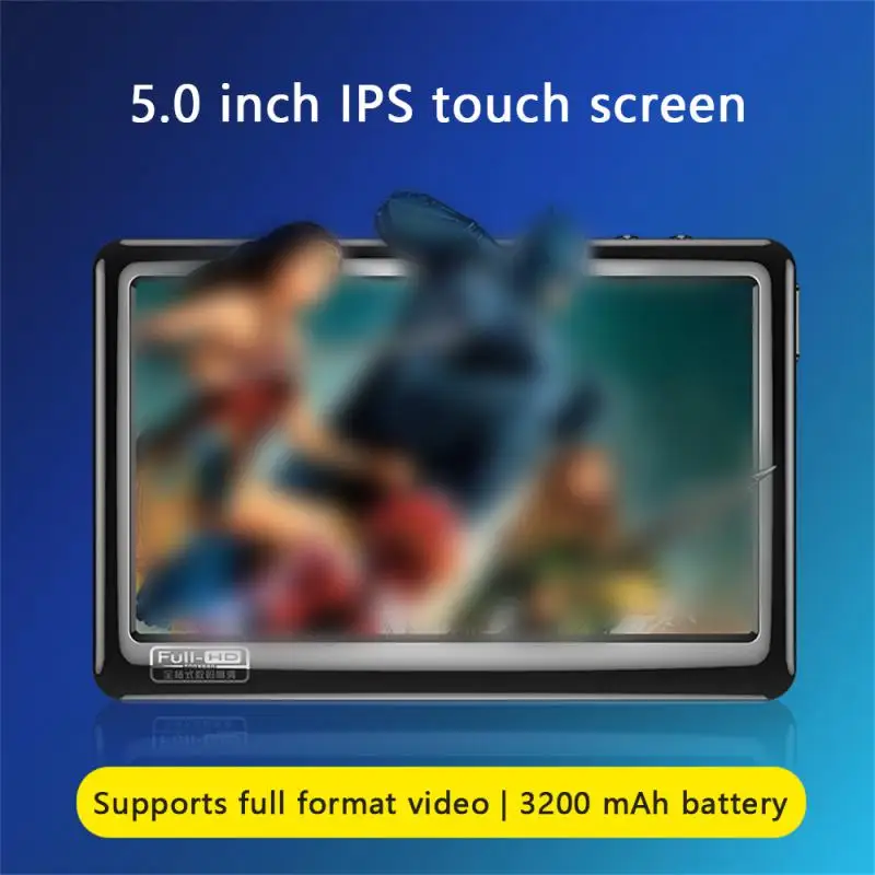 1080P 5 Inch MP5 Video Player OTG Touch Screen Capacitive 8GB Photo E-Book Reader Portable Music MP4 Player Walkman Mp3 Плееры