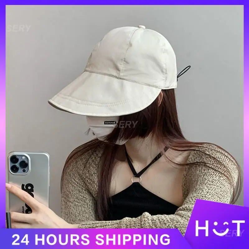 

Women Caps Fold High-quality Fisherman Hat Caps Sunshade Hat Fashion Trend Various Colors Uv Portection Durable Quick-drying