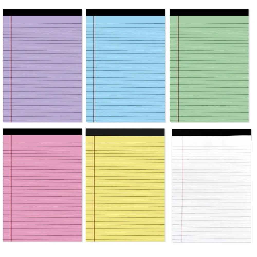 Multi-functional A5/A4 Notebook 50Sheets Tearable Legal Pad Memo Pad Gift