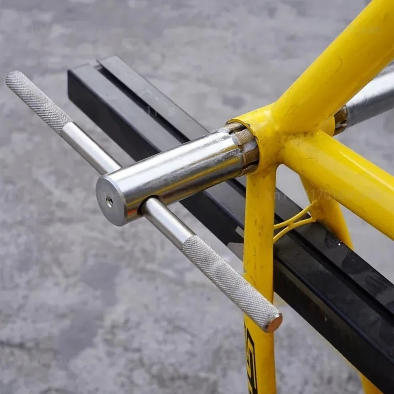 bicycle five-way tooth cleaning and milling tool five-way tap tapping center axis tapping tooth pattern repair five-way