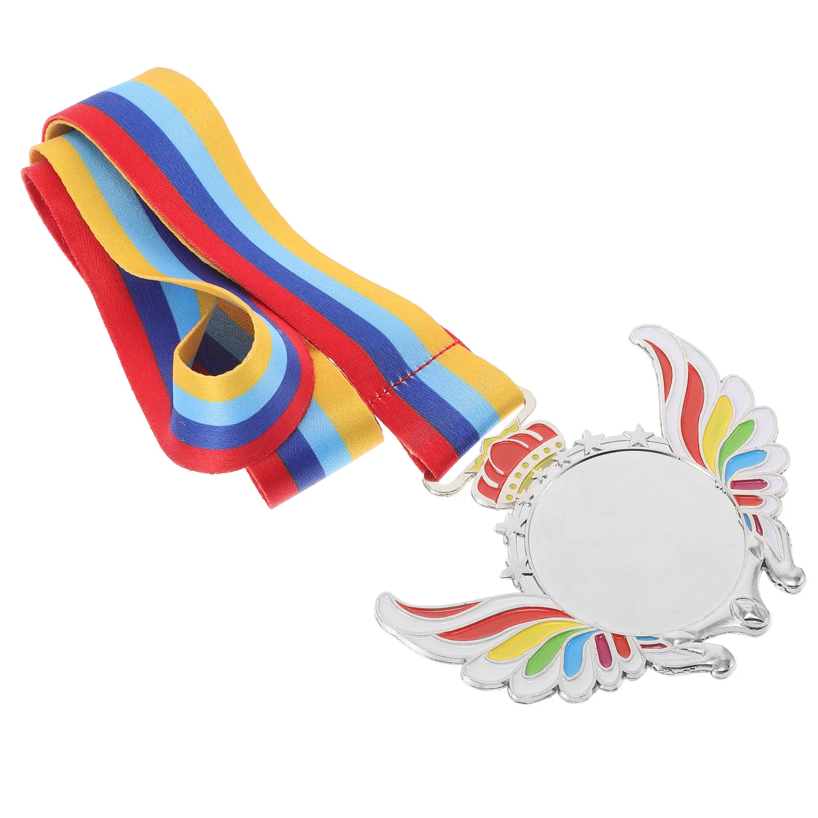 Elegant Plastic Award Medals with Vibrant Colors and Firm Construction for Youth Sports Events Classroom Attendance Achievements