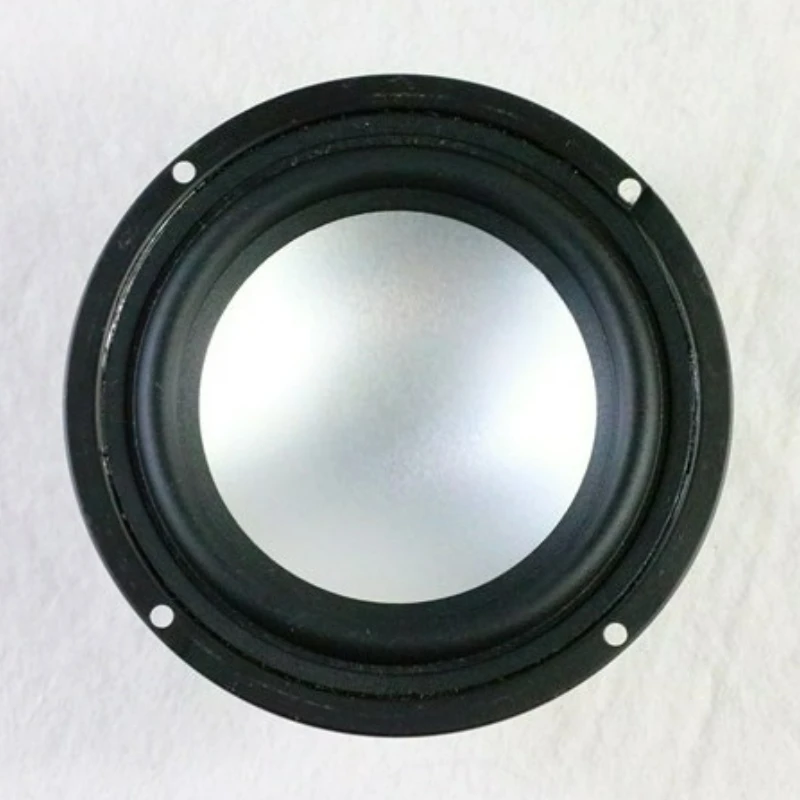 SOTAMIA 1 Buah Speaker Audio Subwoofer 5 Inci 4 Ohm 30W Sistem Speaker Desktop Subwoofer Tepi Karet Baskom Bergetar Aluminium