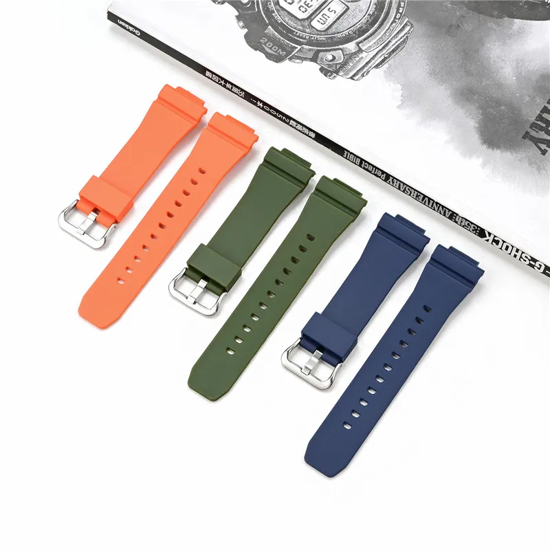 for Casio G-Shock GA-2100 GM-2100 GM-5600 TPU Resin Strap Replacement Waterproof Rubber Sport Quick Release Watch Bracelet Band