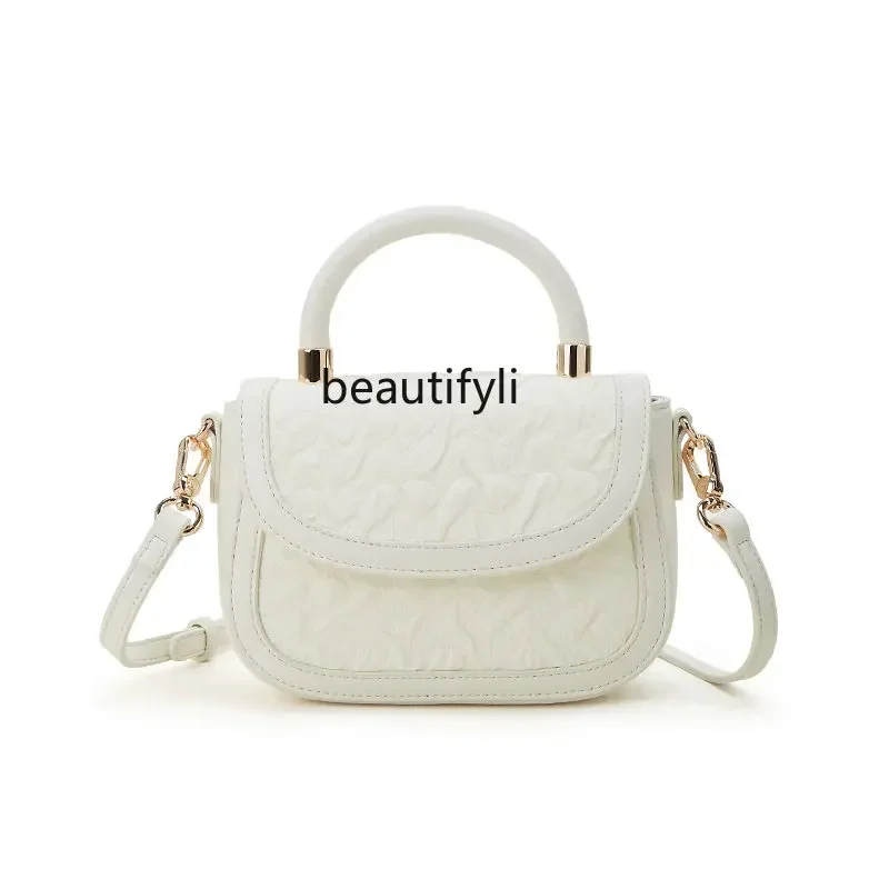 

L11 yj Women's Pleated Flap Messenger Bag Elegant Messenger Bag Shoulder Bag Handbag for Women