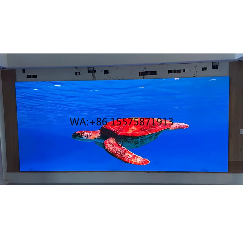 

Микросветодиодный LED-экран Fine Pitch Micro COB P1.56 600x337.5 P0.9 P1.25 для помещений, видеостена Microled
