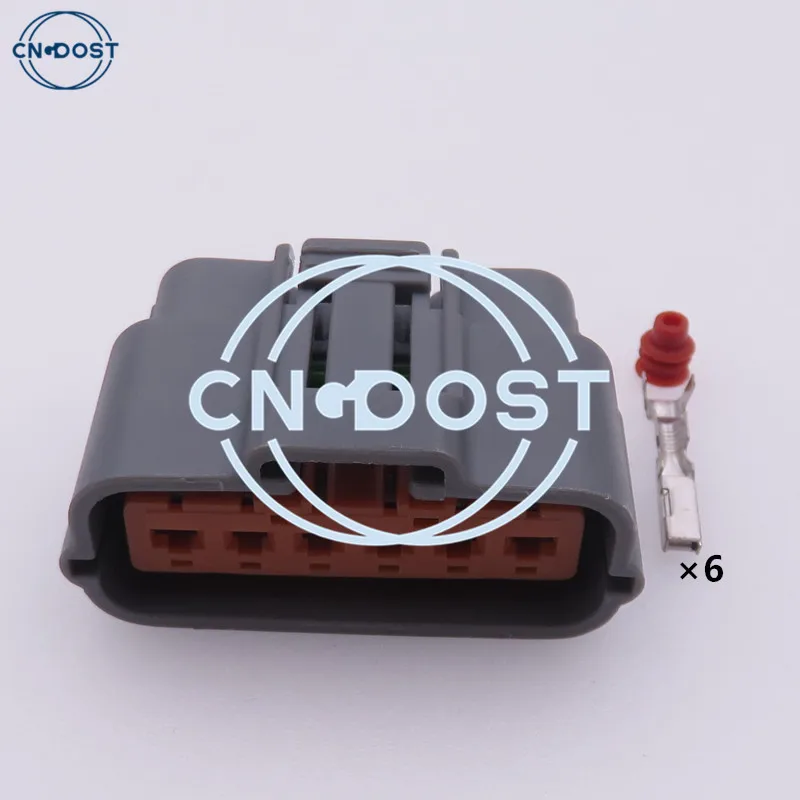 1 Set 6 Pin Auto Accelerator Pedal Connector Wiring Socket Electrical Ignition Plug AC Assembly For Nissan 6195-0035