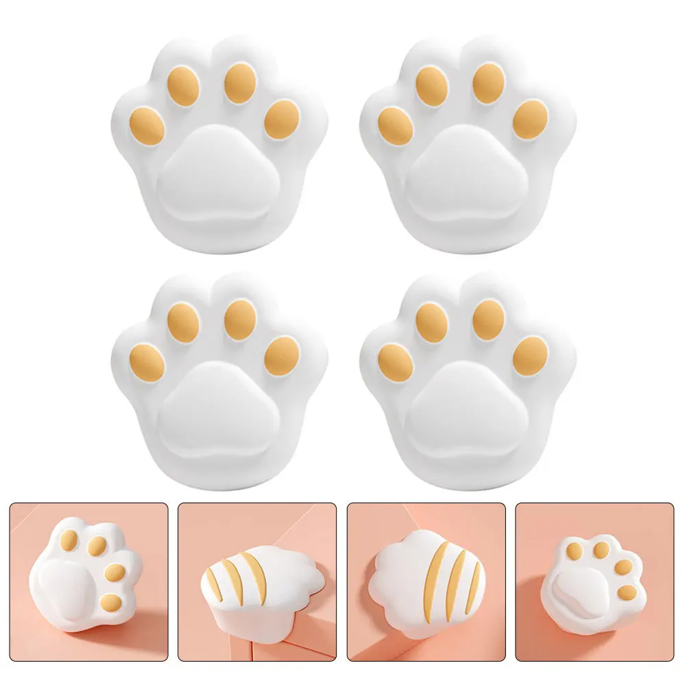 

4Pcs Silicone Corner Protector Baby Proofing Bumper for Furniture Table Edges Guards Home Safety Anti Elder