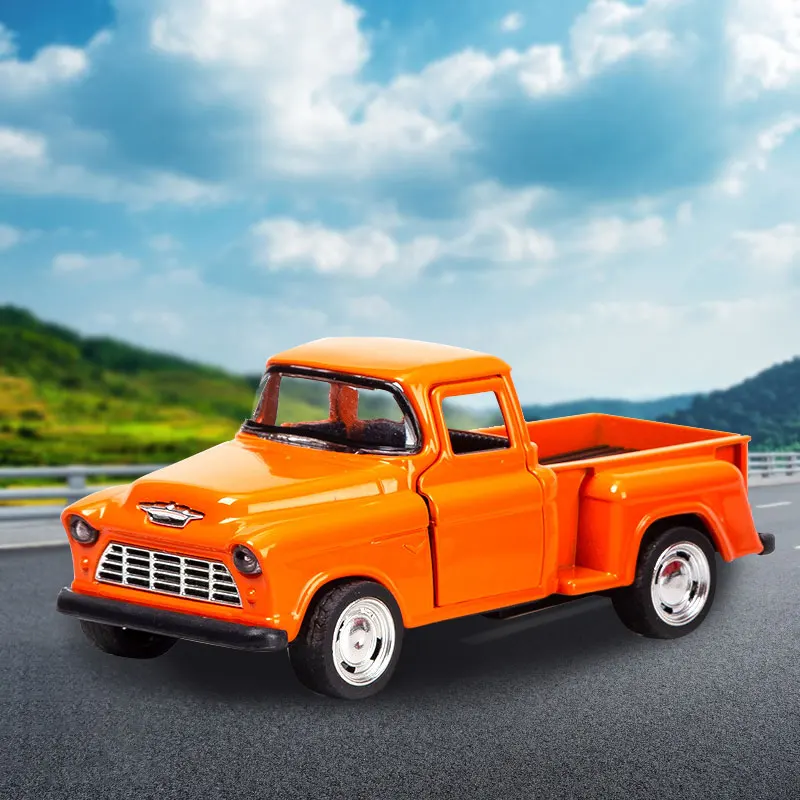 

Литая модель, модель пикапа из сплава, детская игрушка, модель автомобиля-пикапа, игрушечный автомобиль для мальчиков, орнамент, подарок