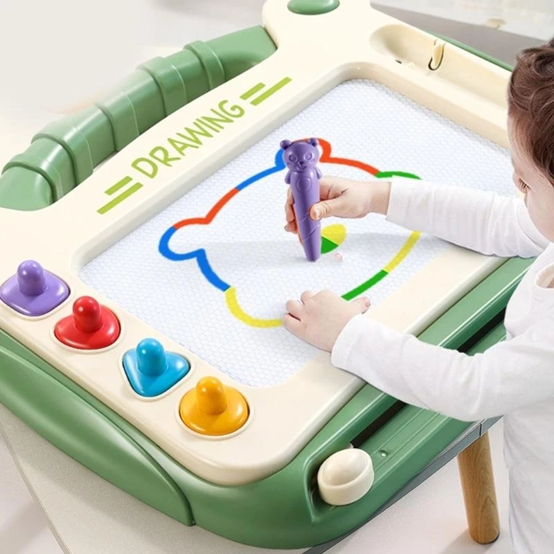 Magnetmagnetafel und Briefmarken frühes Lernen Kunstspielzeug für Kleinkindzeichnung