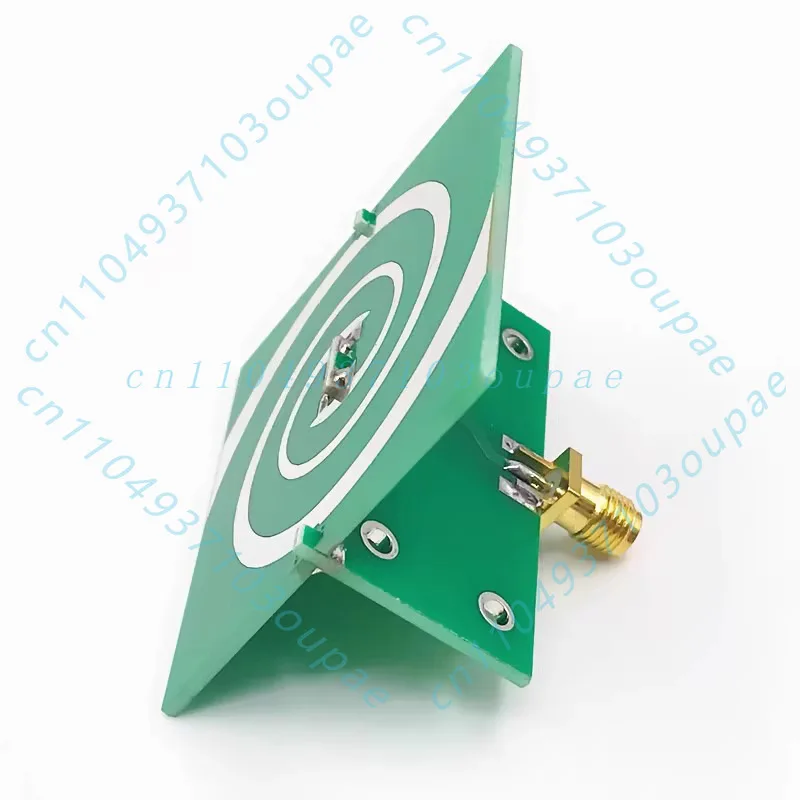 2.4-5.8GHz UWB 5W Equiangular Spiral Antenna Circular Polarization Ultra Wideband Aerial For Wireless RF Communication