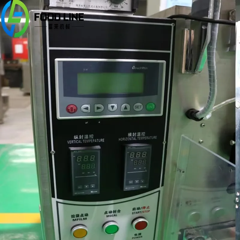 Máquina automática automática de embalagem de pó para enchimento e selagem de pó para alimentos