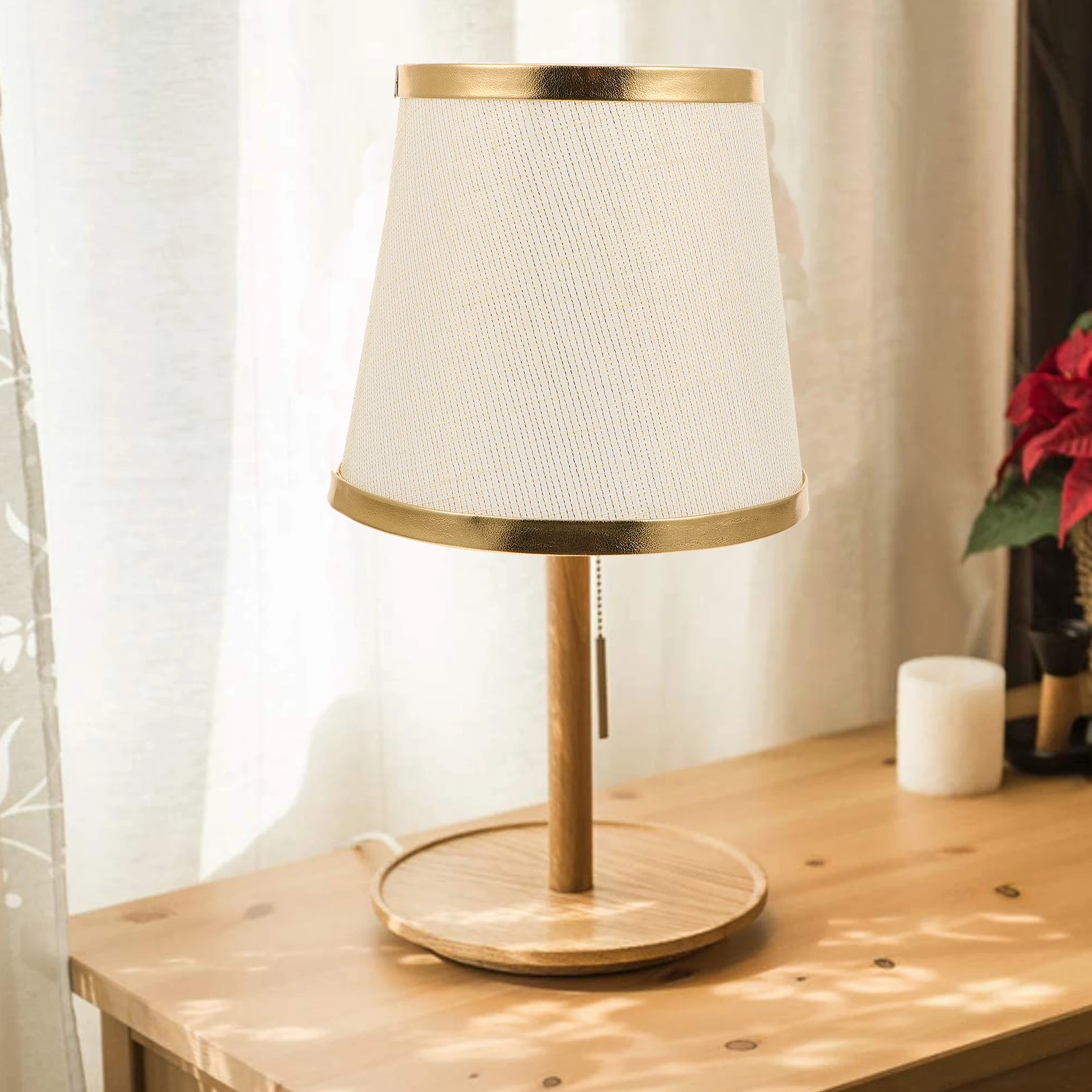 

High-grade PVC Lampshade Lamp Cloth Lampshade Shades Fabric Chandelier Ceiling Light Practical Home Decor