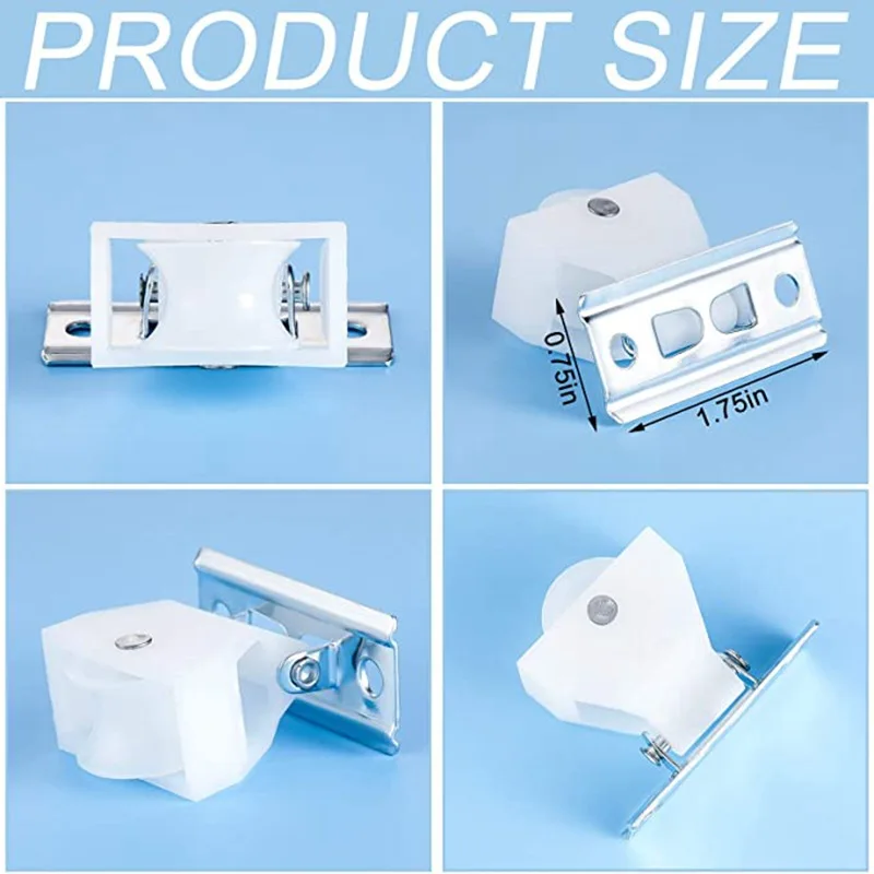 Reliable Curtain Pulley Locks Roman Shades Bamboo Blinds Hardware Components Replacement Parts Modern Design Tools