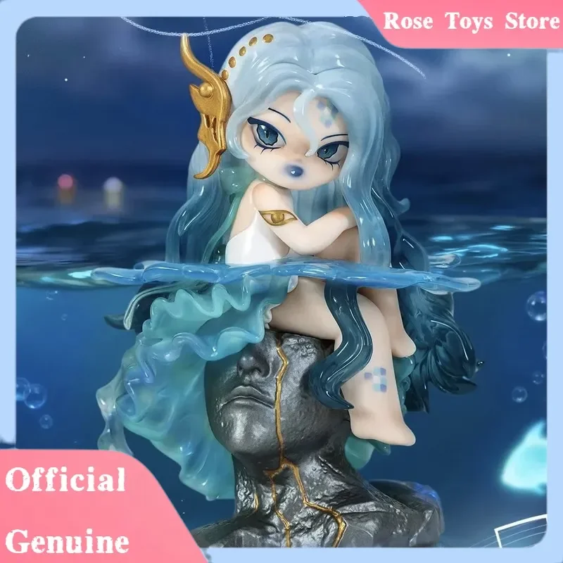 

Подлинная серия Nono Sova Nightmare Lullaby, слепая коробка, игрушка, туманный город, детская рима, украшения ручной работы, загадочная коробка, подарок на Хэллоуин