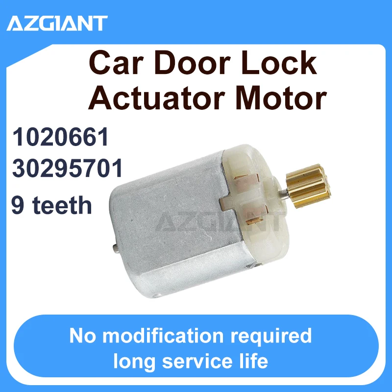 

AZGIANT Car Door lock with adjusting motor 9 teeth For 2009-2017 Audi A5 Sportback kid's car high speed motor DIY
