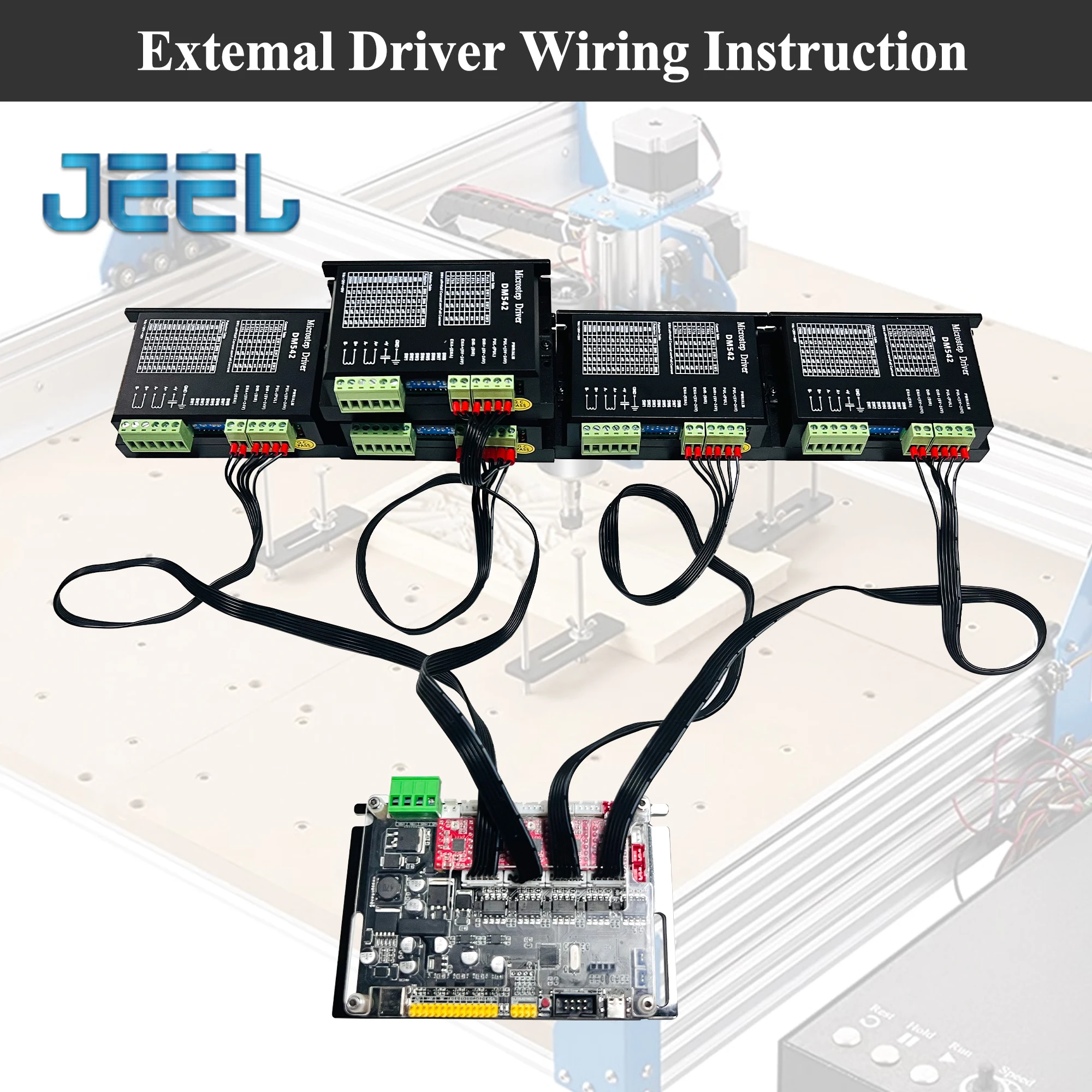 GRBL1.1 USB Port  3 Axis 4 axis Control Board  8825 Driver CNC Engraving Machine Mute CNC controller Upgrade GRBL