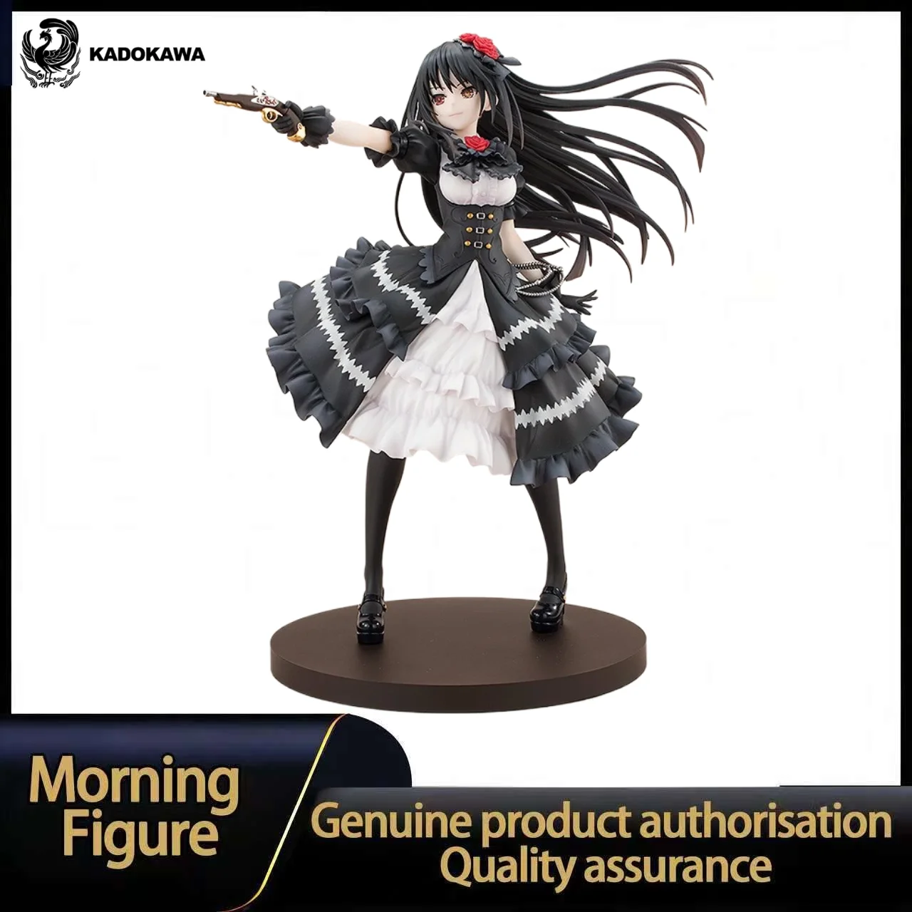 

In Stock KADOKAWA DATE A LIVE Kurumi Tokisaki Fantasia 30th Anniversary Ver 1/7 Scale Figure Toy Model Collection