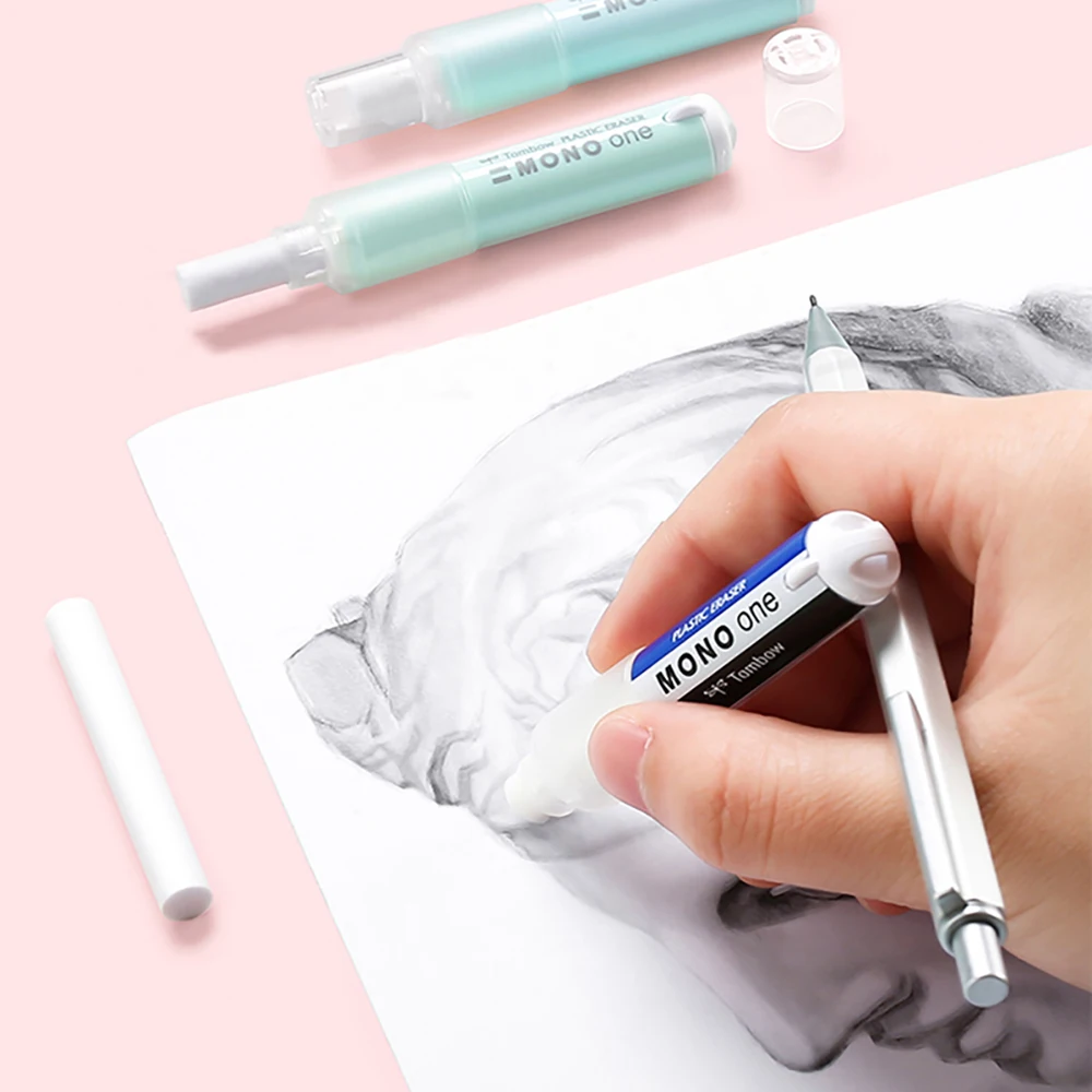 1 Pcs Japan Tombow Mono Een Roterende Gum JCB-111 Draagbare Creatieve Lippenstift Modellering Rubber Vervangbare Core Leuke Gum