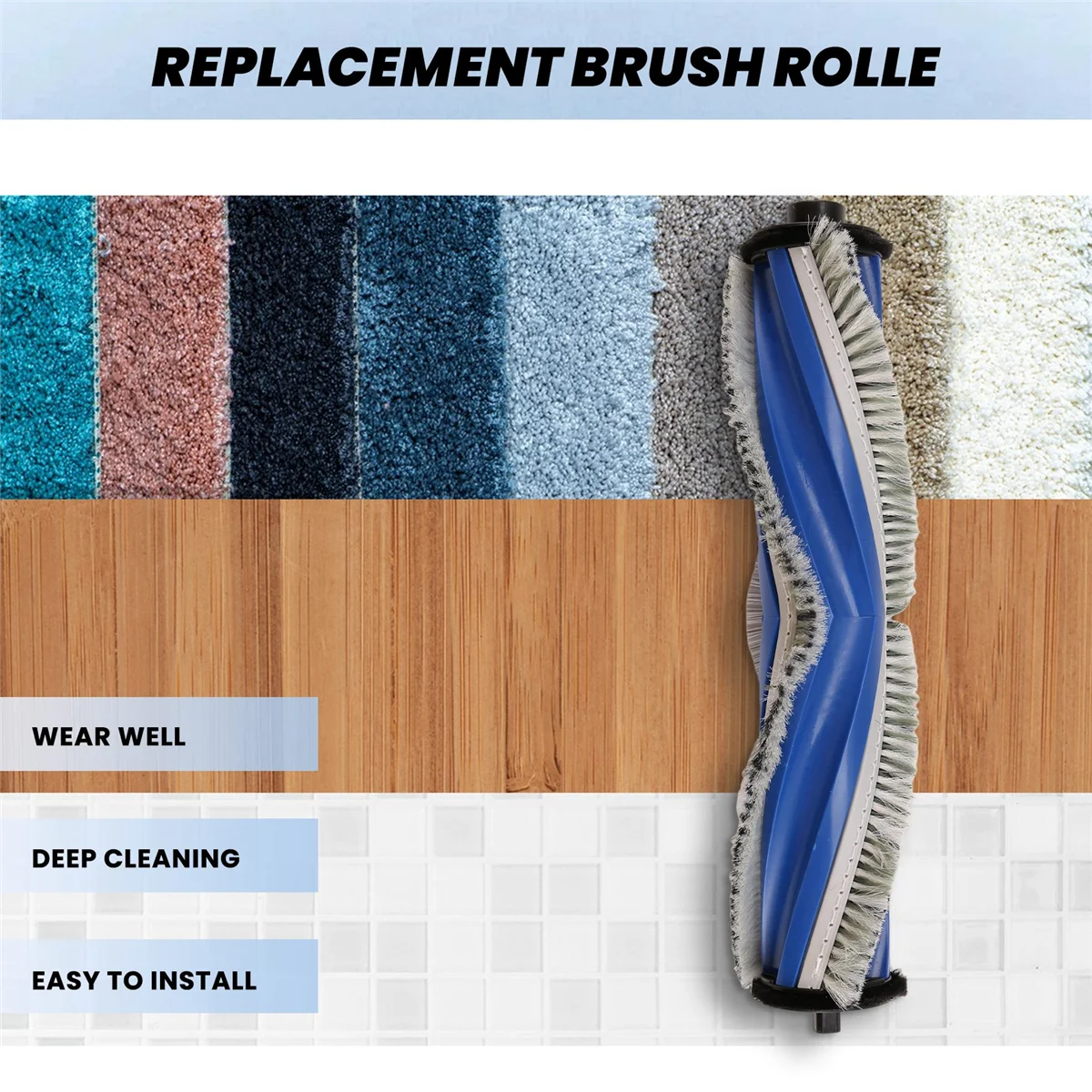 Для C12 C12 PLUS, C12 робот-пылесос, запасная часть, основной ролик, боковая щетка, фильтр Hepa, накладка для швабры