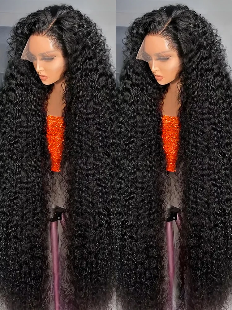 

Парик женский с глубокой волной, 40/46 дюймов, 13x4/13x6/360 дюймов