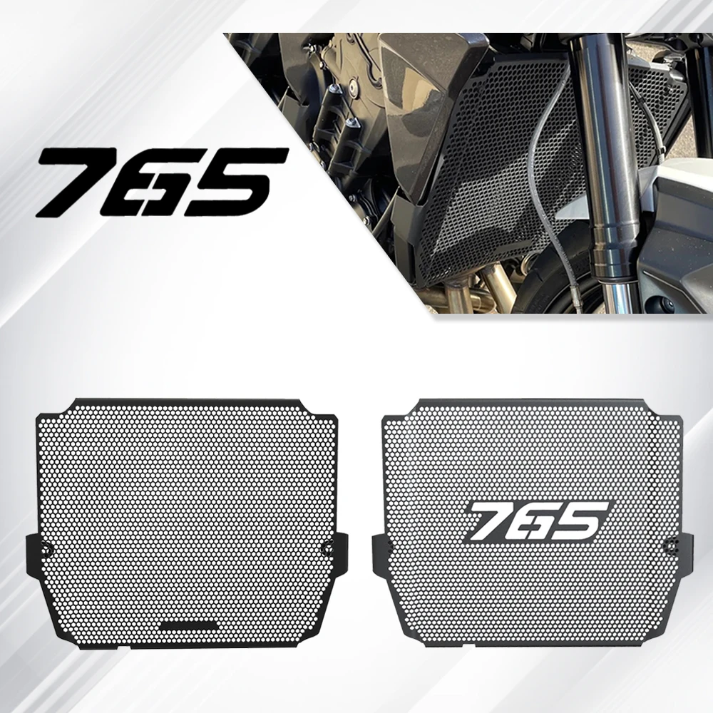 For Street Triple StreetTriple 765 R RS 2023 2024 2025 Moto2 Edition Motorcycle Radiator Grille Guard Cover Fuel Tank Protecion