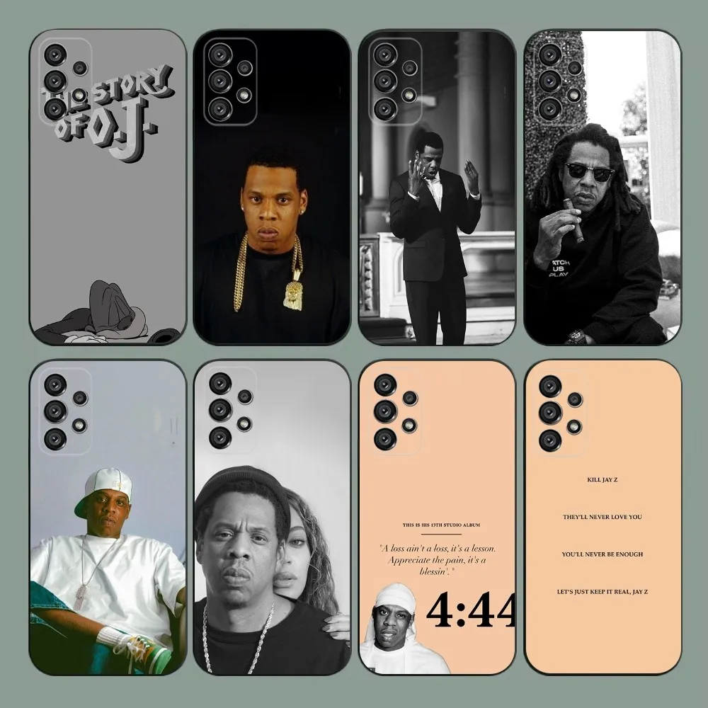 

Rapper Jay-Z Phone Case For Samsung Galaxy A20,A21s,A22,A31,A32,A52,A53,A72,73,A80,A91 Soft Black Cover