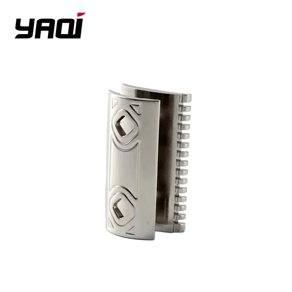 yaqi-cadeau-ideal-pour-votre-petit-ami-rasoir-de-securite-harlequin-en-acier-inoxydable-316-poli-lame-de-qualite-superieure-avec-un-espacement-de-090-mm-le-meilleur-cadeau-pour-les-hommes