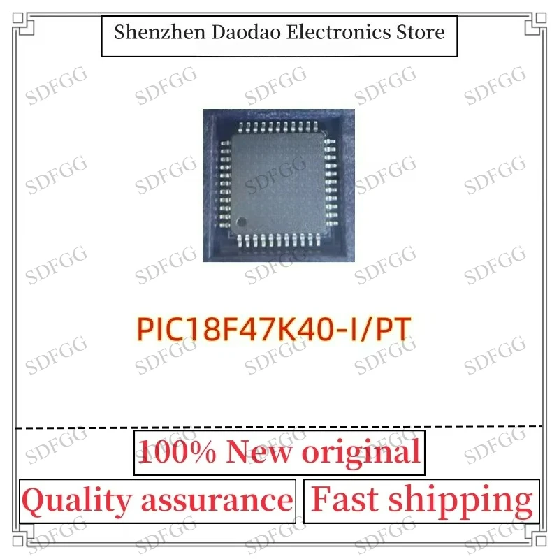 PIC18F47K40-I/PT Pic18f47k40 18F47K40 I PT QFP-44 Microcontroller Chip IC New Original