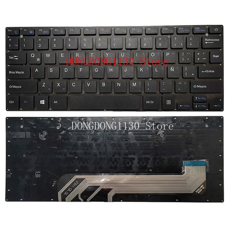 D nuevo para Ghia Libero Hyundai Lxh14cpp Lh414cp Lh514cp Hn4c403 teclado latino para ordenador portátil