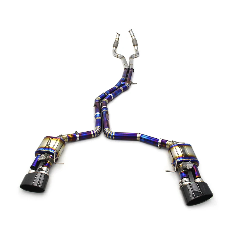 

YD High Performance Titanium Catback Exhaust For Audi S4/S5 B9 3.0T 2019-2023 Muffler Exhaust Auspuff Car Exhaust System