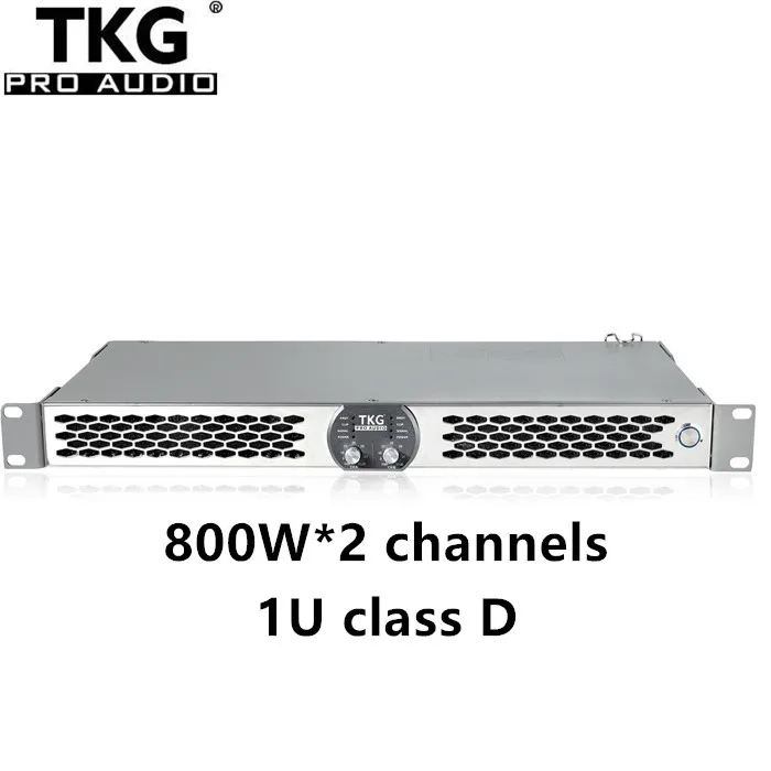 TKG POWERMINI 400W 600W 800W 1000W 2 channels professional 1u power amplifier d class power amplifier